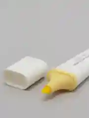 Лимонный текстовыделитель пастельный