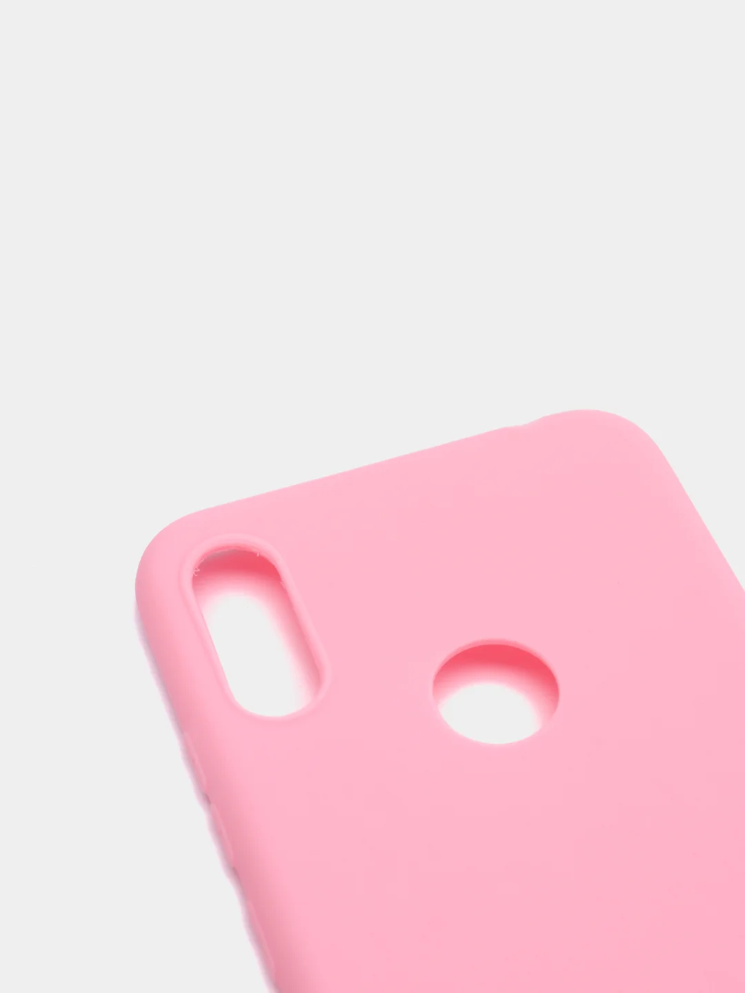 Розовый чехол силиконовый Honor 8A / 8А Prime / Huawei Y6 2019 / У6 Prime 2019 / Y6s, Хонор 8А