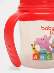 Красный бутылочка Baby Land 150 мл, с широким горлом и силиконовой анатомической соской Air System