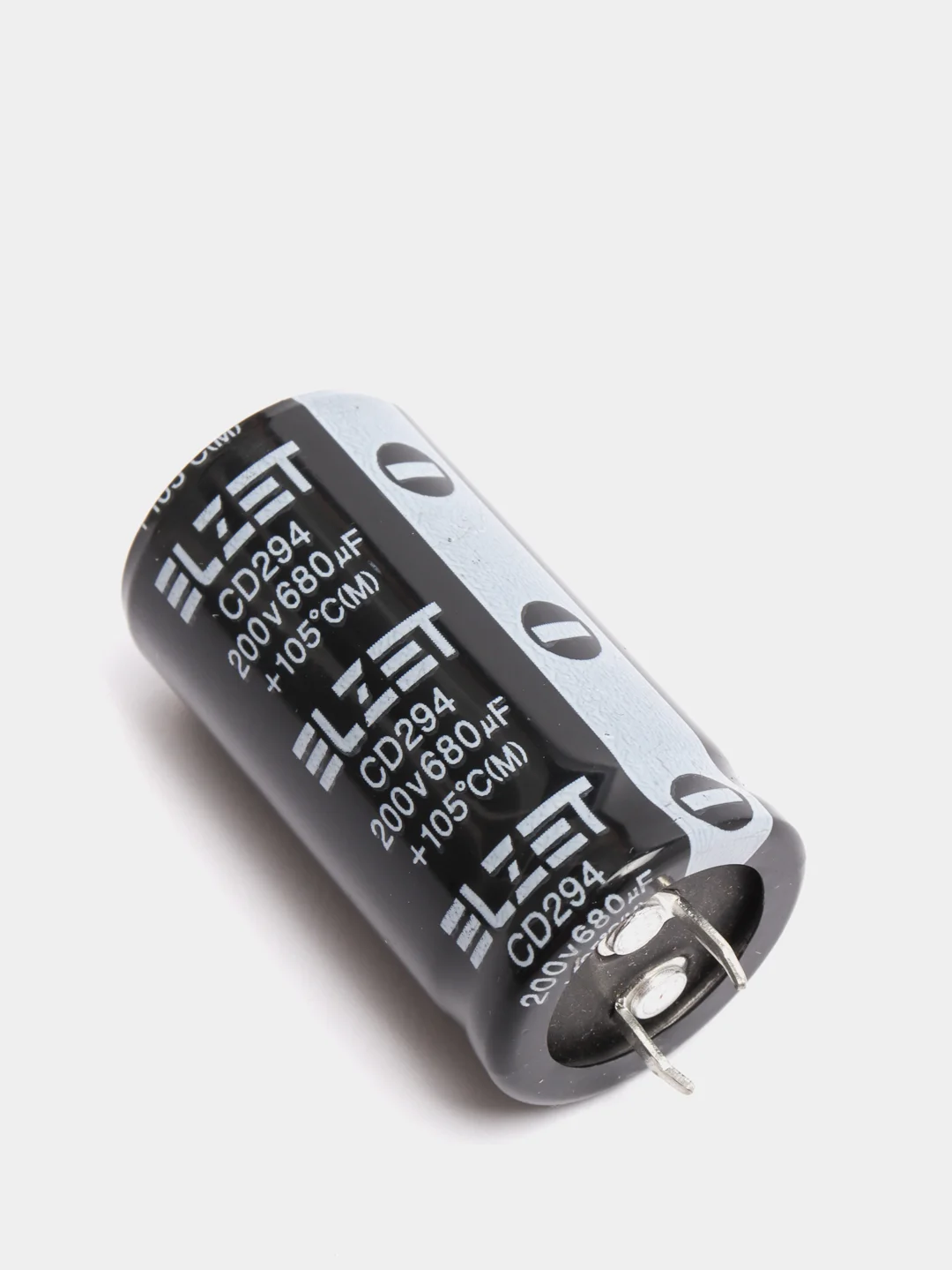 680мкФ 200в Конденсатор электролитический 680UF 200V 105C 25х50мм ELZET