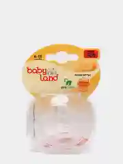 Соска Baby Land широкая силиконовая классическая 6мес+