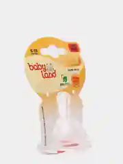 Соска Baby Land широкая силиконовая классическая 6мес+
