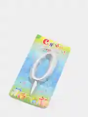 Серебряный праздничные свечи