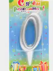 Серебряный праздничные свечи