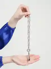Бежевый меланж цепочка-чокер