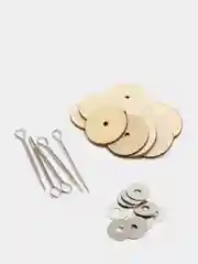 Шплинты и диски для создания игрушек