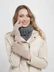 Розовый женские перчатки