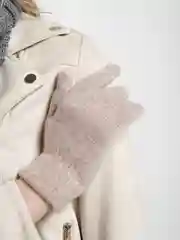 Розовый женские перчатки