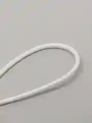 Белый шнур вощеный, синтетический