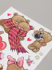 Набор стикеров "Мишки"