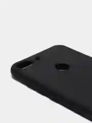 Черный силиконовый чехол для Huawei Honor 9 Lite (Хуавей Хонор 9 Лайт), прозрачный
