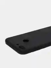 Черный силиконовый чехол для Huawei Honor 9 Lite (Хуавей Хонор 9 Лайт), прозрачный