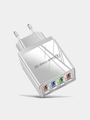 Cетевое зарядное устройство на 4 USB / блок питания зарядник