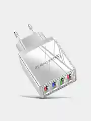 Cетевое зарядное устройство на 4 USB / блок питания зарядник