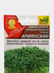Микрозелень кинза кориандр, семена