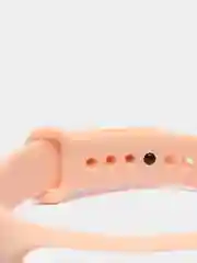 Бежевый силиконовый ремешок для фитнес-браслетов Xiaomi Mi Band 3/4