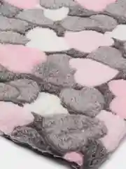 Розовый плед из пушистого флиса, 9 расцветок, 180*200 см