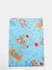 Лазурный ткань для шитья, бязь, 1,0 х 1,5 м