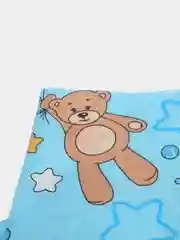 Лазурный ткань для шитья, бязь, 1,0 х 1,5 м