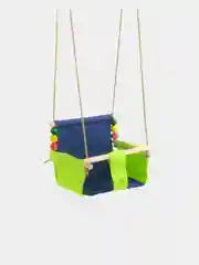 Подвесное кресло для игровой площадки с мягкой сидушкой и спинкой, 34 х 28 см, цвет микс