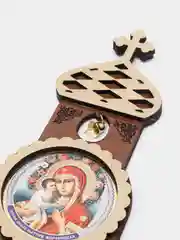 Медный магнит с иконой "Благословление дома"