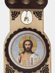 Терракотовый магнит с иконой "Благословление дома"