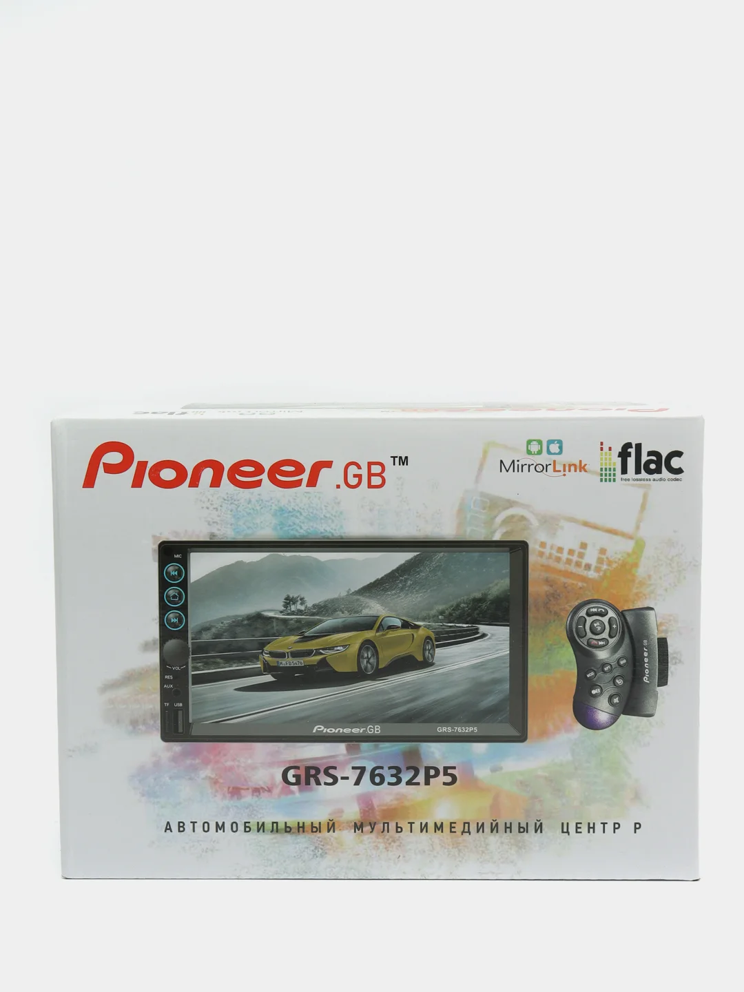 Автомагнитола 2 DIN c пультом ДУ (Bluetooth, USB, AUX) / Магнитола автомобильная 2 DIN