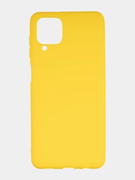 Желтый чехол на Samsung Galaxy A12