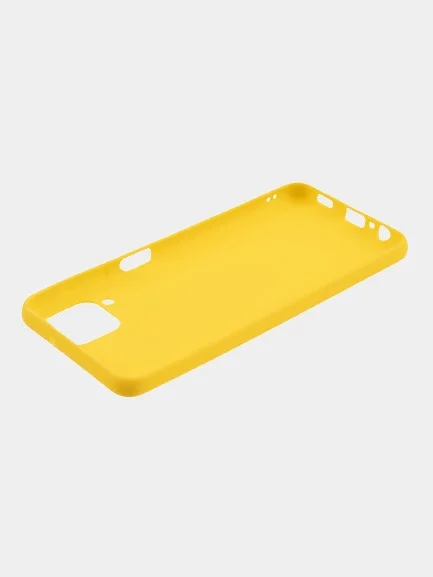 Желтый чехол на Samsung Galaxy A12