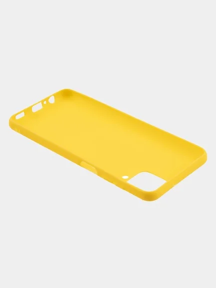 Желтый чехол на Samsung Galaxy A12