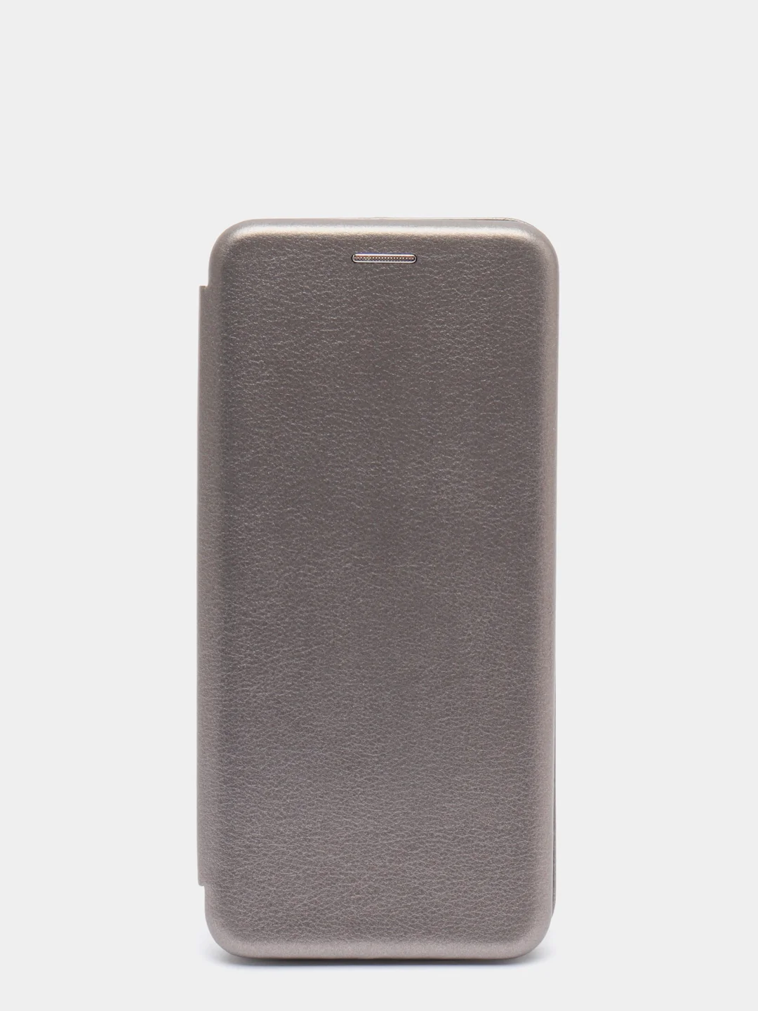 Серебряный чехол книжка Xiaomi Redmi Note 7 / Redmi Note 7 Pro, Сяоми Редми Нот 7 / Нот 7 Про