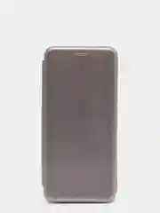 Серебряный чехол книжка Xiaomi Redmi Note 7 / Redmi Note 7 Pro, Сяоми Редми Нот 7 / Нот 7 Про