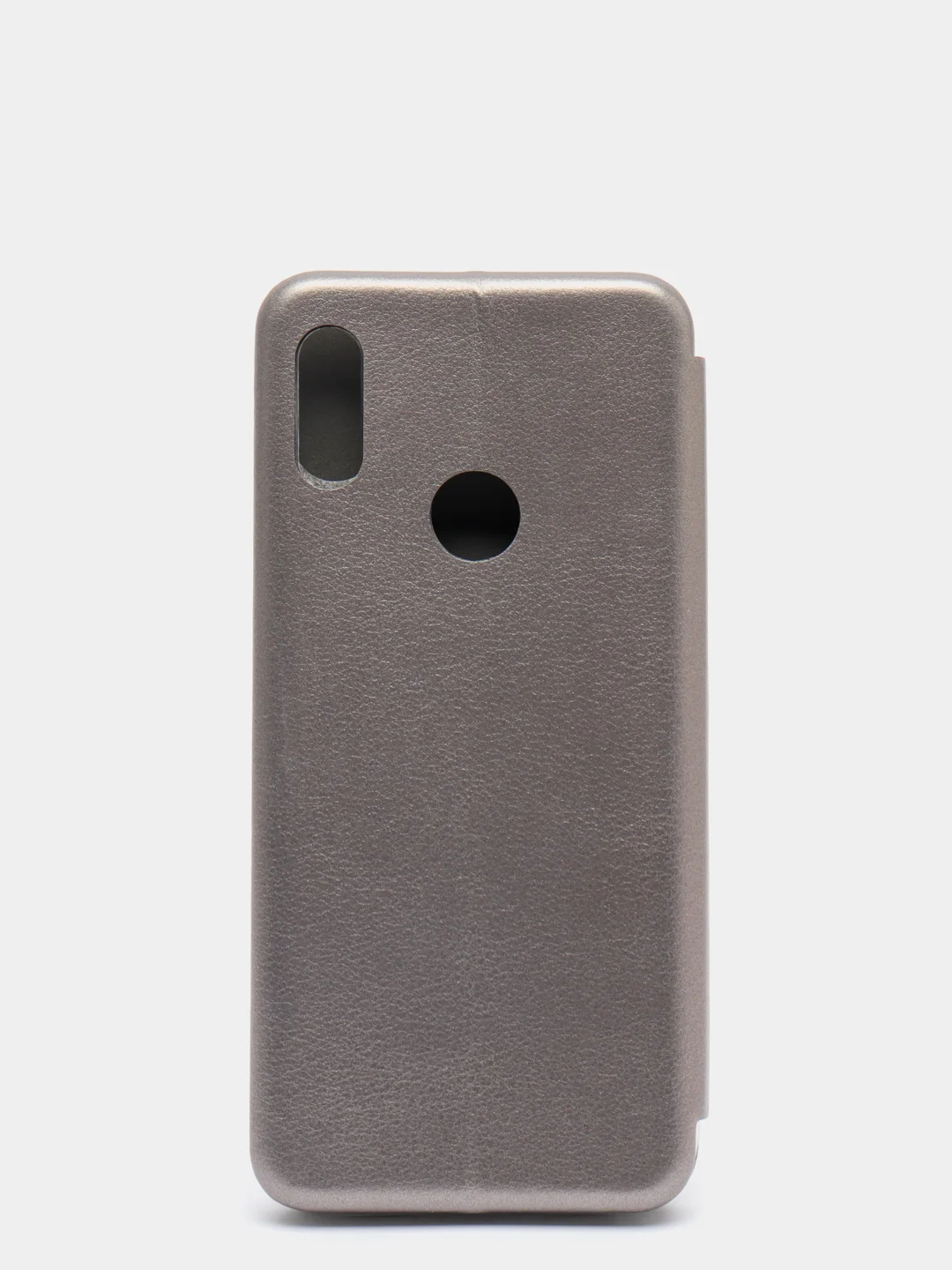Серебряный чехол книжка Xiaomi Redmi Note 7 / Redmi Note 7 Pro, Сяоми Редми Нот 7 / Нот 7 Про