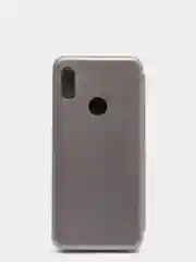 Серебряный чехол книжка Xiaomi Redmi Note 7 / Redmi Note 7 Pro, Сяоми Редми Нот 7 / Нот 7 Про