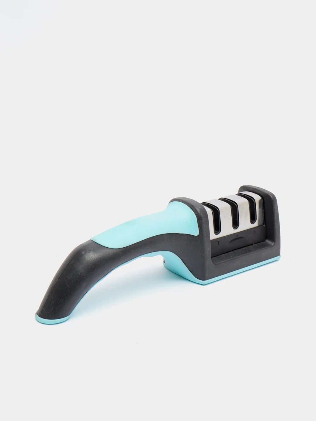 Голубой ножеточка тройная Knife Sharpener