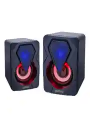 Perfeo колонки "SHINE", 2.0, мощность 2х3 Вт, USB