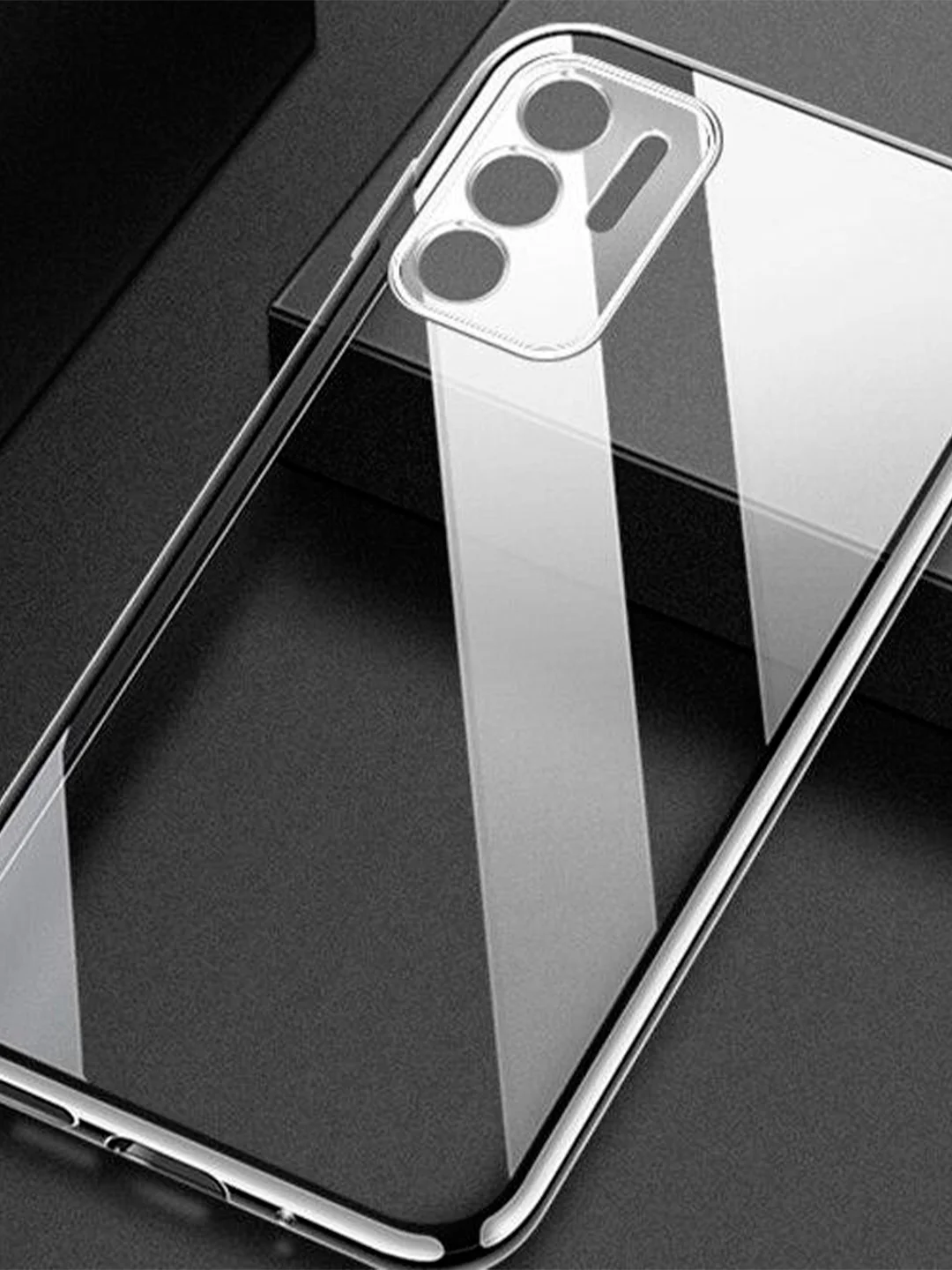 Прозрачный чехол силиконовый Xiaomi Redmi Note 10T / POCO M3 Pro, матовый, цветной
