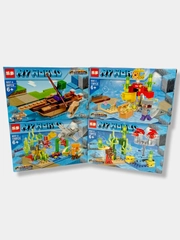 Набор 4в1 My World "Подводный мир", 96-136 деталей, 6+