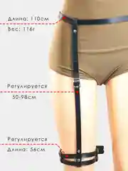 Женские гартеры для ног в стиле панк