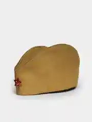 Военная пилотка СССР с металлическим значком