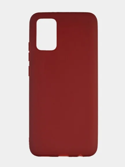 Бордовый чехол на Samsung Galaxy A02s