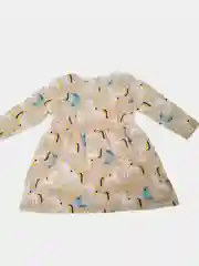 Детское платье с длинным рукавом и с начесом