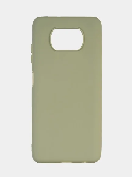 Песочный хаки чехол на Xiaomi Poco X3