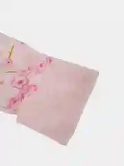 Розовый детское платье с длинным рукавом и с начесом