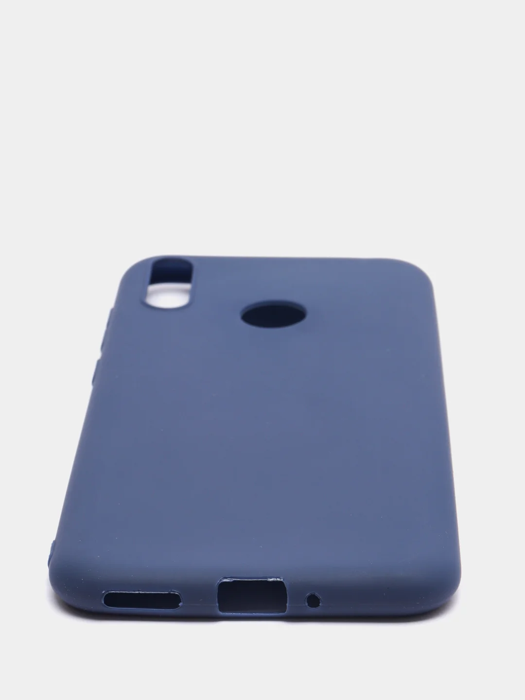 Индиго чехол Huawei Honor 8C, Хуавей Хонор 8С силиконовый цветной матовый