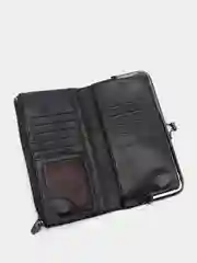 Черный кошелек женский