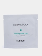 Пилинг - пэды тонизирующие очищающие THE SAEM Derma Plan Peeling Toner Pad, 7 г * 3 шт