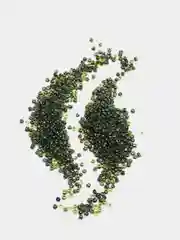 Зелёный хаки бисер стеклянный/ Бисер для рукоделия и творчества