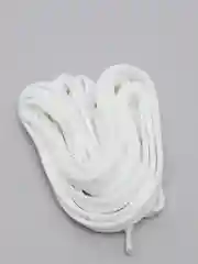Белый шнурки для обуви плоские
