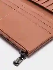 Карамельный кошелек женский